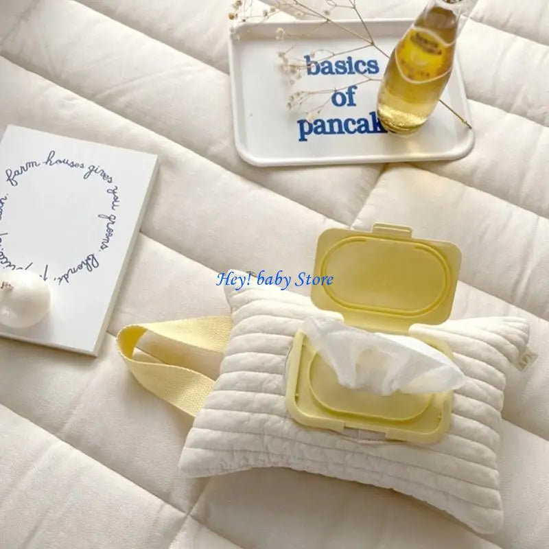 Portable Refillable Baby Wipes Dispenser Holder – Travel Bag