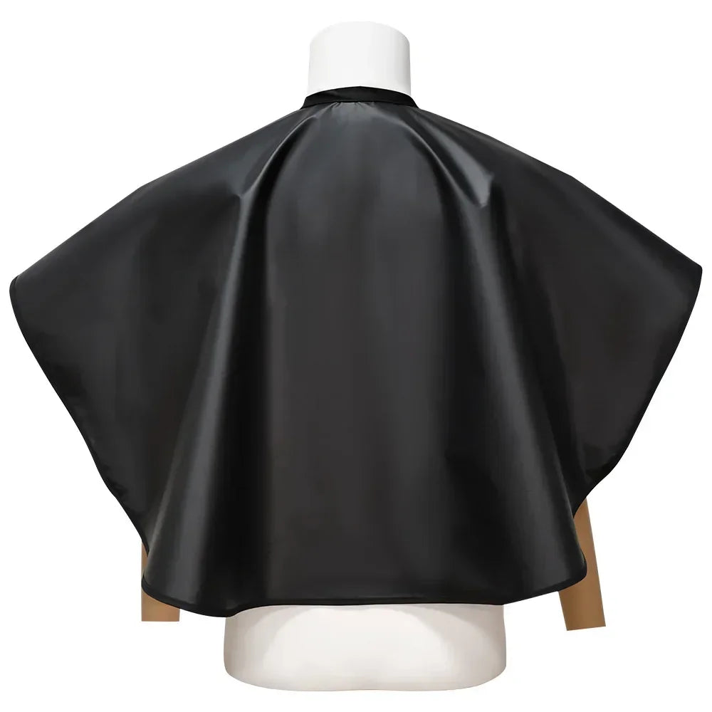 Barbershop Hairdressing Cape Waterproof Hair Coloring Wraps for Hair Color Shampoo Hair Dye Cloth Haircut Cloak Tools Peaceful Pleasures Health and Wellness Black