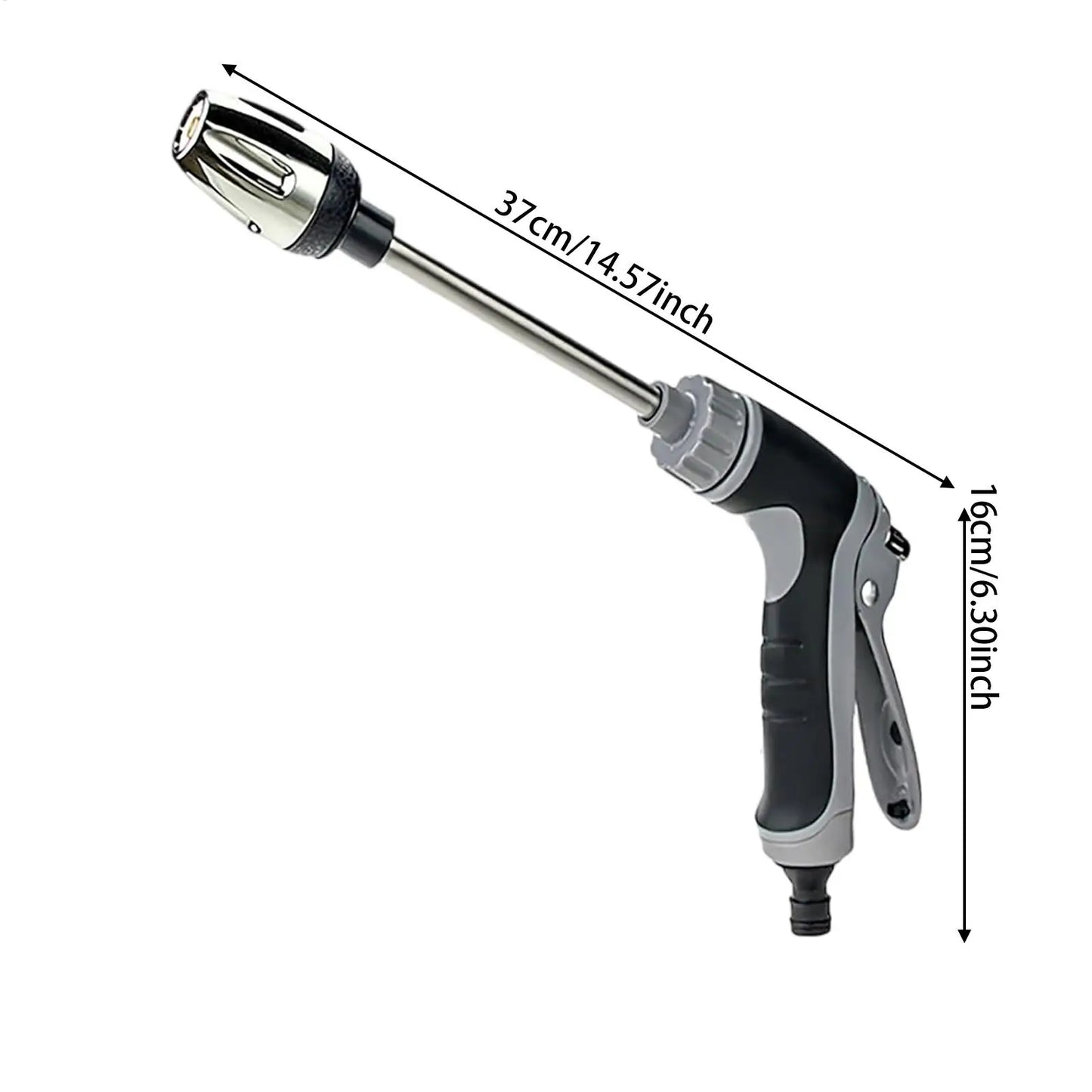 High Pressure Garden Hose Nozzle Sprayer | Car Wash & Lawn