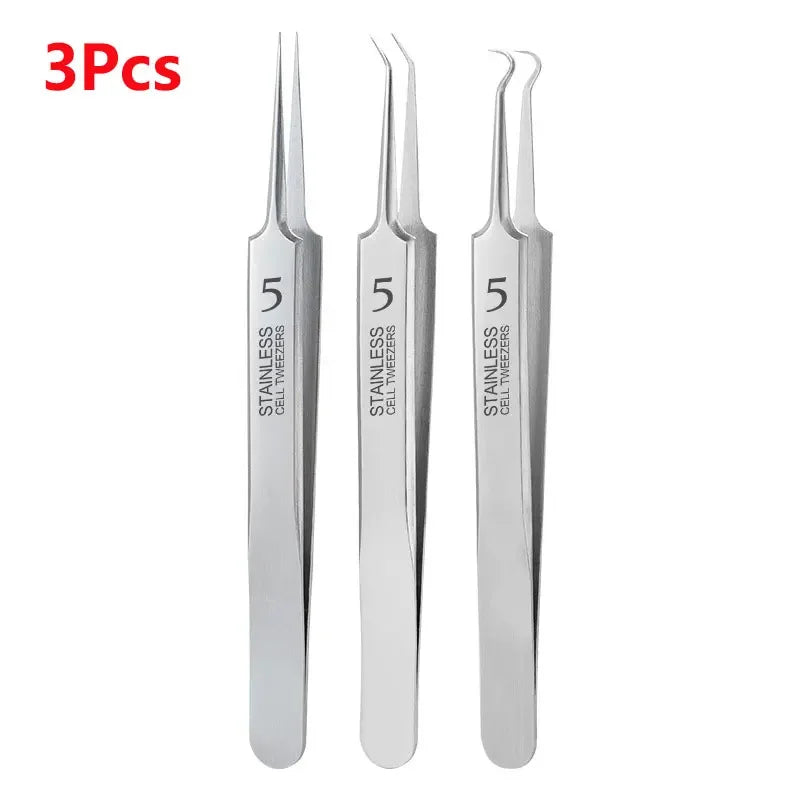 Stainless Steel Blackhead & Blemish Removal Tool Set