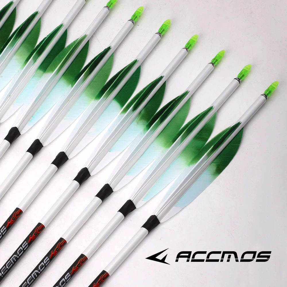 ID 6 2 Archery Carbon Arrow Spine 300 1800 Recurve Compound Bow