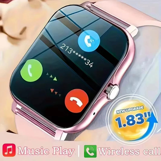 Smart Watch BT Calling AMOLED Touch Fitness Health Tracker Smart Watch Peaceful Pleasures Health and Wellness