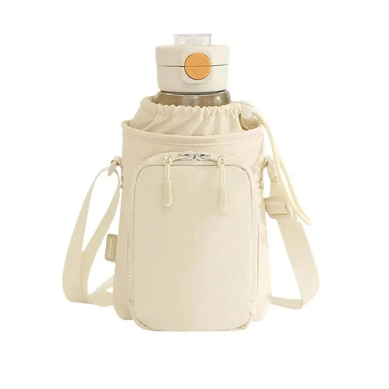 Insulated Water Bottle Bag with Adjustable Strap | Travel Sling