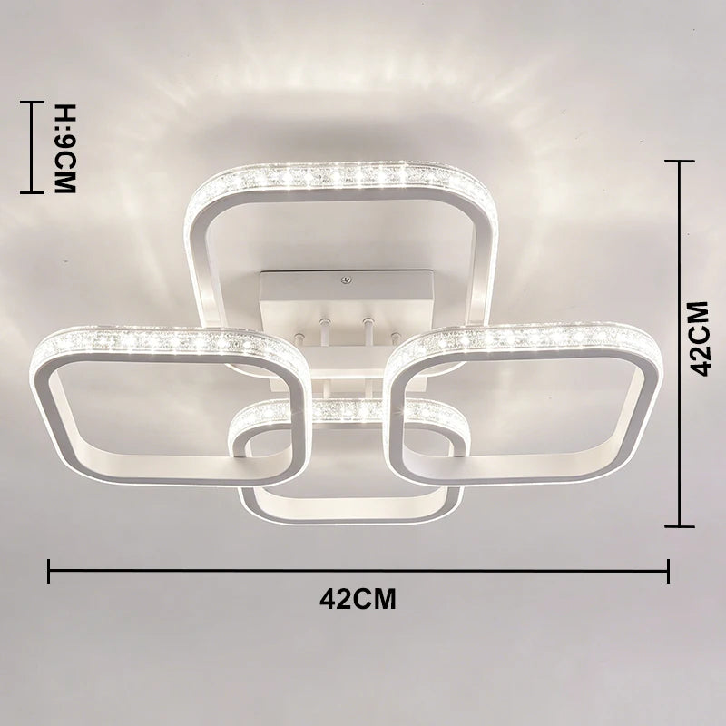 RUNTOIN LED Ceiling Light Modern Indoor Lamp | 110-220V