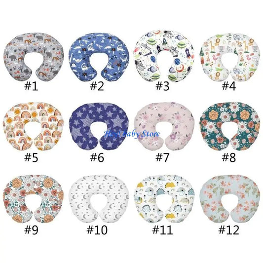 Baby Nursing Pillow Cover | Breathable Cotton, Detachable Sleeve Nursing Pillow Cover Peaceful Pleasures Health and Wellness