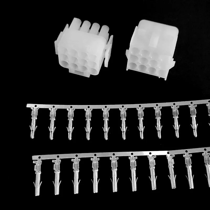 5sets 63080 6.35mm Pitch Male and Female Housing + Terminal Kits 42021 42022 For Car Connector Peaceful Pleasures Health and Wellness