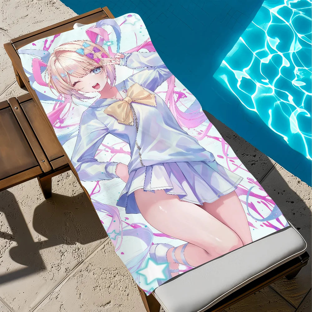 Quick-Dry Microfiber Beach Towel | Travel, Gym & Pool Quick-Dry Beach Towel Peaceful Pleasures Health and Wellness z3 STJ70x140CM