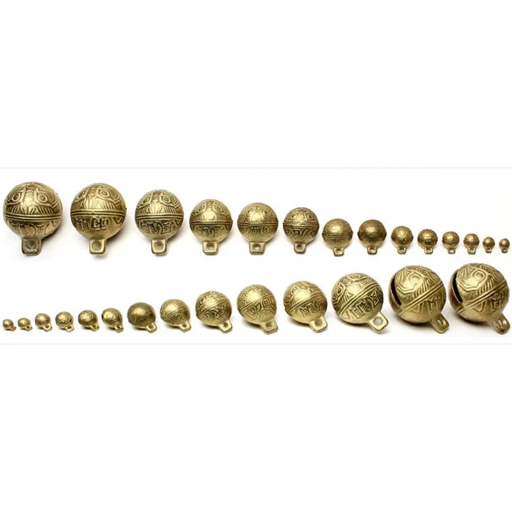 Mini Brass Copper Bells for Pet Collars & Crafts – 5 Sizes