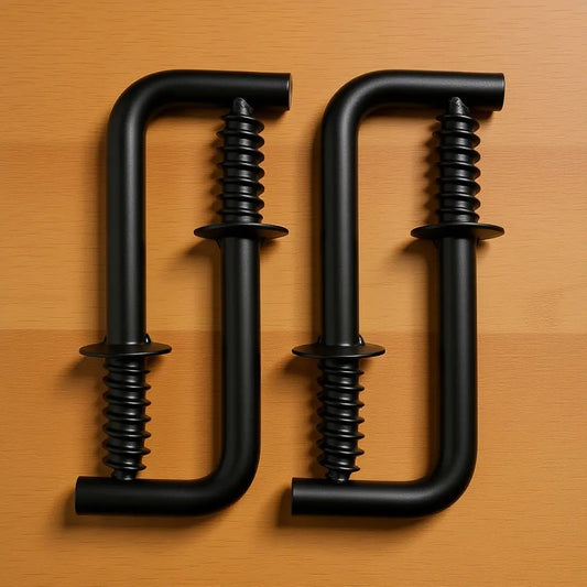 100Pcs Mini Right Angle Screw Hooks L Shape Self-Tapping Steel Hooks for Walls Decor Hanging Frames Artwork Jewelry Secure Peaceful Pleasures Health and Wellness 5X1.5X0.2CM