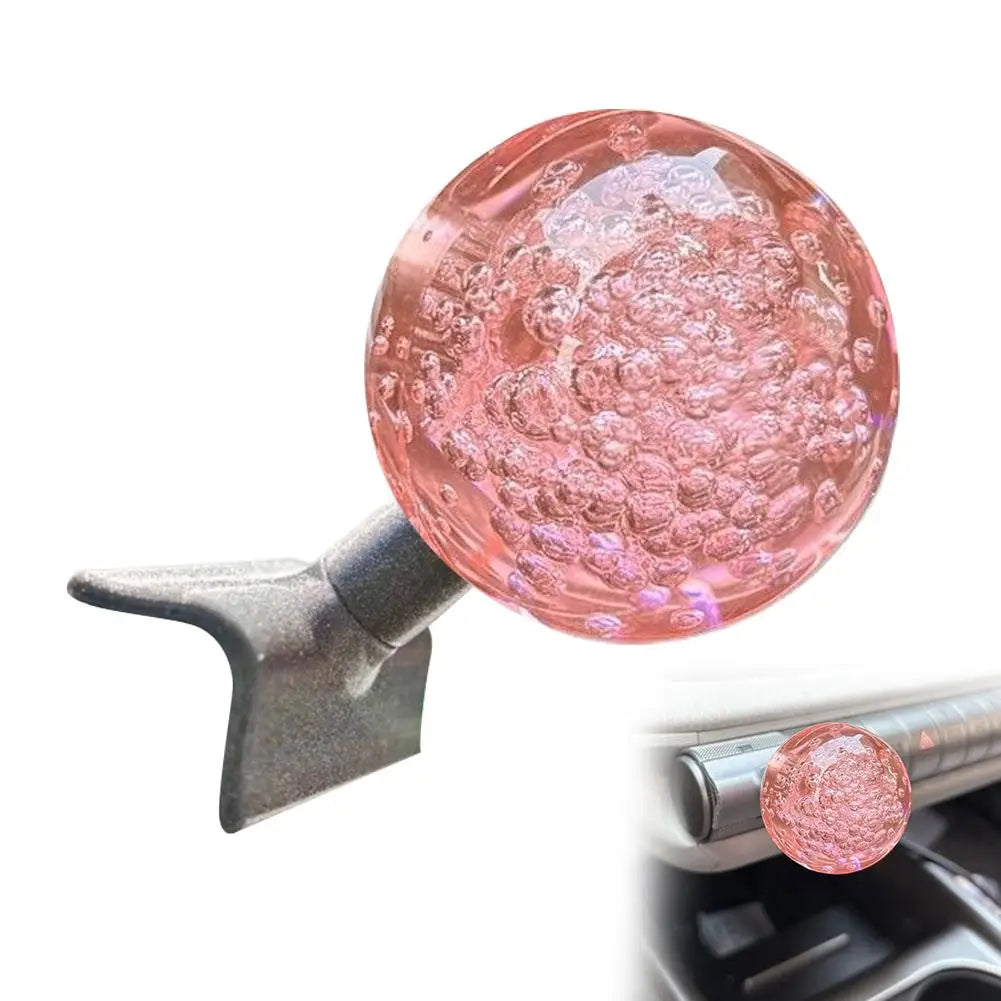 For BYD Dolphin Seagull Dolphin Surf Gear Lever Shift Ball Head Modification Practical Gear Handle Upgrade Auto Parts Universal Peaceful Pleasures Health and Wellness Pink