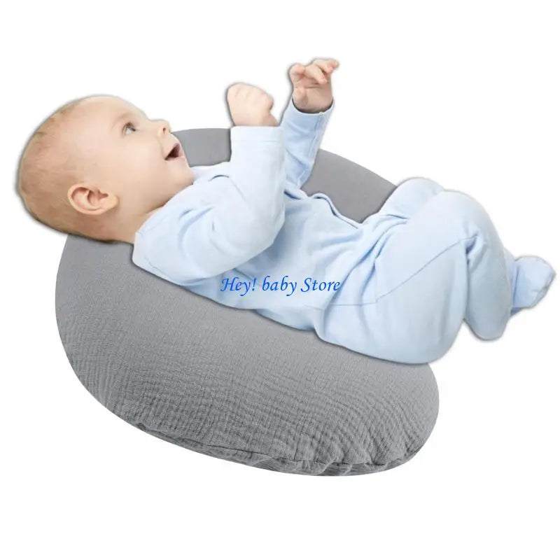 100% Cotton Breastfeeding Pillow Cover | Detachable Nursing Case