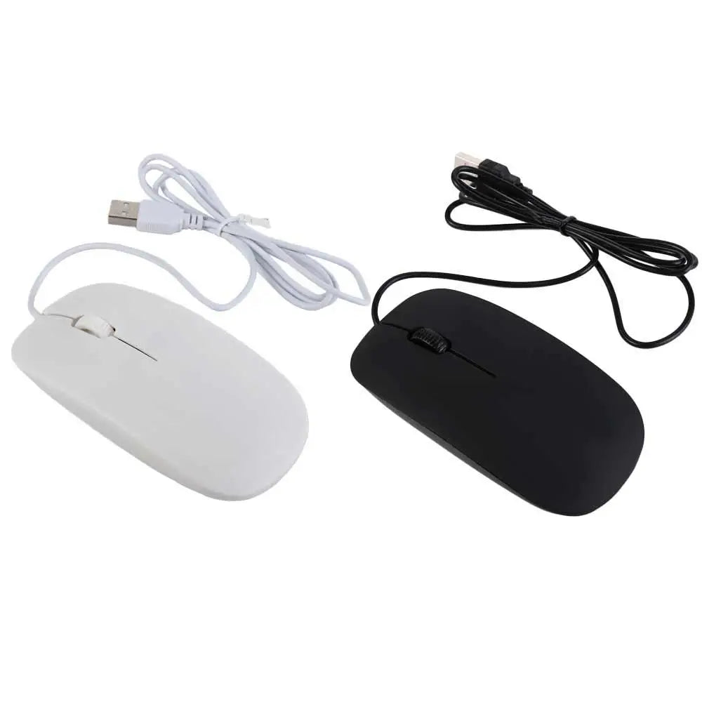 Notebook For Pc Gaming Mouse 3d Roller 1200dpi Black White Wired Mouse Usb Wired Mouse Optical Mouse Computer Mouse Peaceful Pleasures Health and Wellness