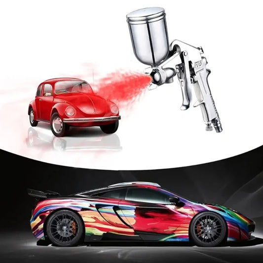 Professional F-75 Spray Gun 1.5mm Nozzle with Cup Adjustable for Automotive and Furniture Painting Peaceful Pleasures Health and Wellness