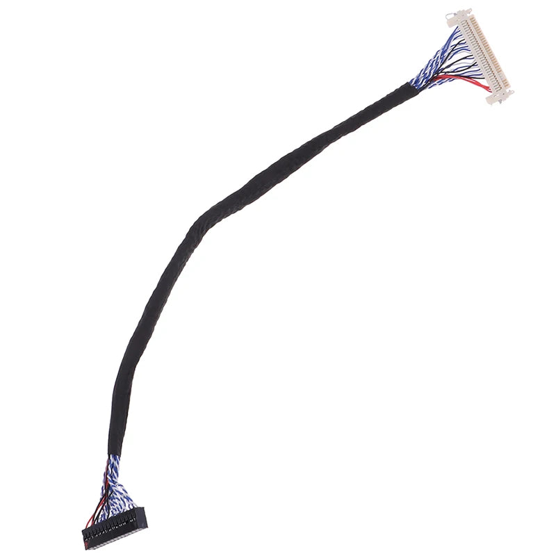 New LVDS Cable D8 FIX-30P-D8 FIX 30 Double Pins LCD Display Panel Screen Controller Peaceful Pleasures Health and Wellness