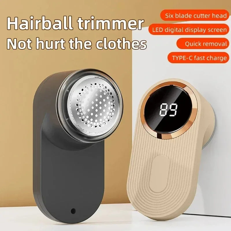 USB Rechargeable Lint Remover Fabric Shaver for Clothing LED Digital Electric Fluff Pellets Fuzz Remover Sweater Dropshipping Peaceful Pleasures Health and Wellness