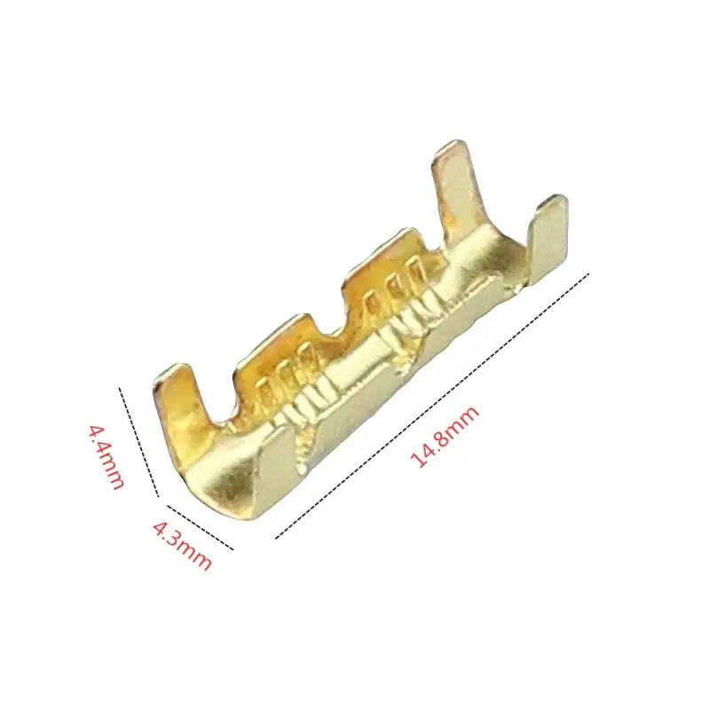 U-Shaped Electrical Wire Connectors Set 0.5-1.5mm² With Heat Shrink Tube Kits Crimp Terminals Block For Fast Wiring Cable Lock Peaceful Pleasures Health and Wellness
