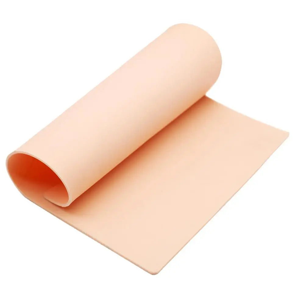 Tattoo Practice Skin Silicone Fake Skin Double-Sided Synthetic Leather Permanent Makeup Tattoo Beginner Training Skin Peaceful Pleasures Health and Wellness