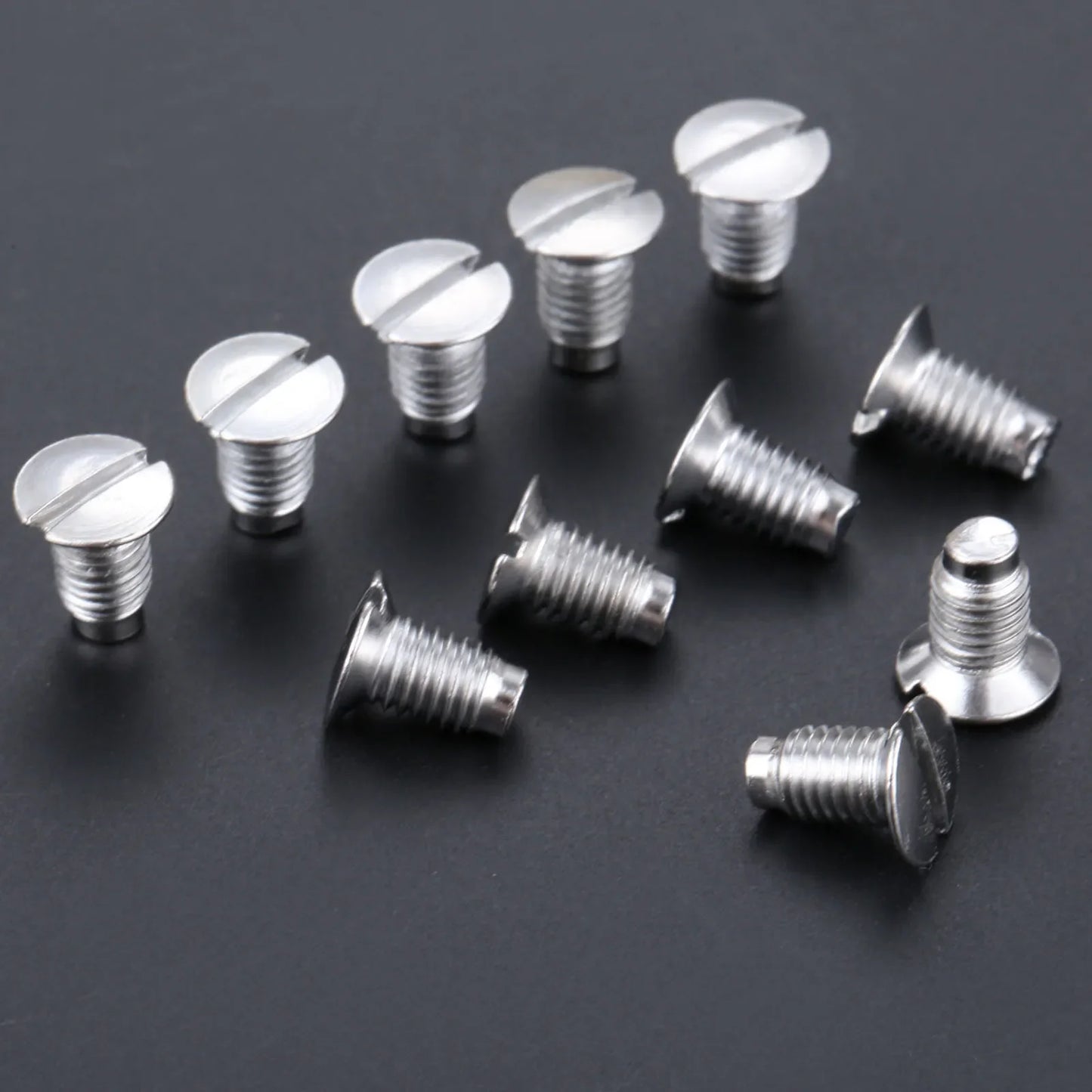 50Pcs Stainless Steel Needle Plate Screws – Industrial Sewing