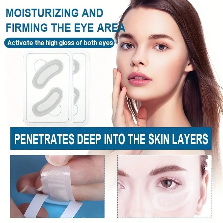 Hyaluronic Acid & Retinol Microneedle Eye Mask – Deep Hydration