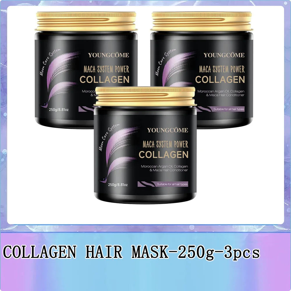 YOUNGCOME Collagen & Keratin Hair Mask – Frizz Control 250g