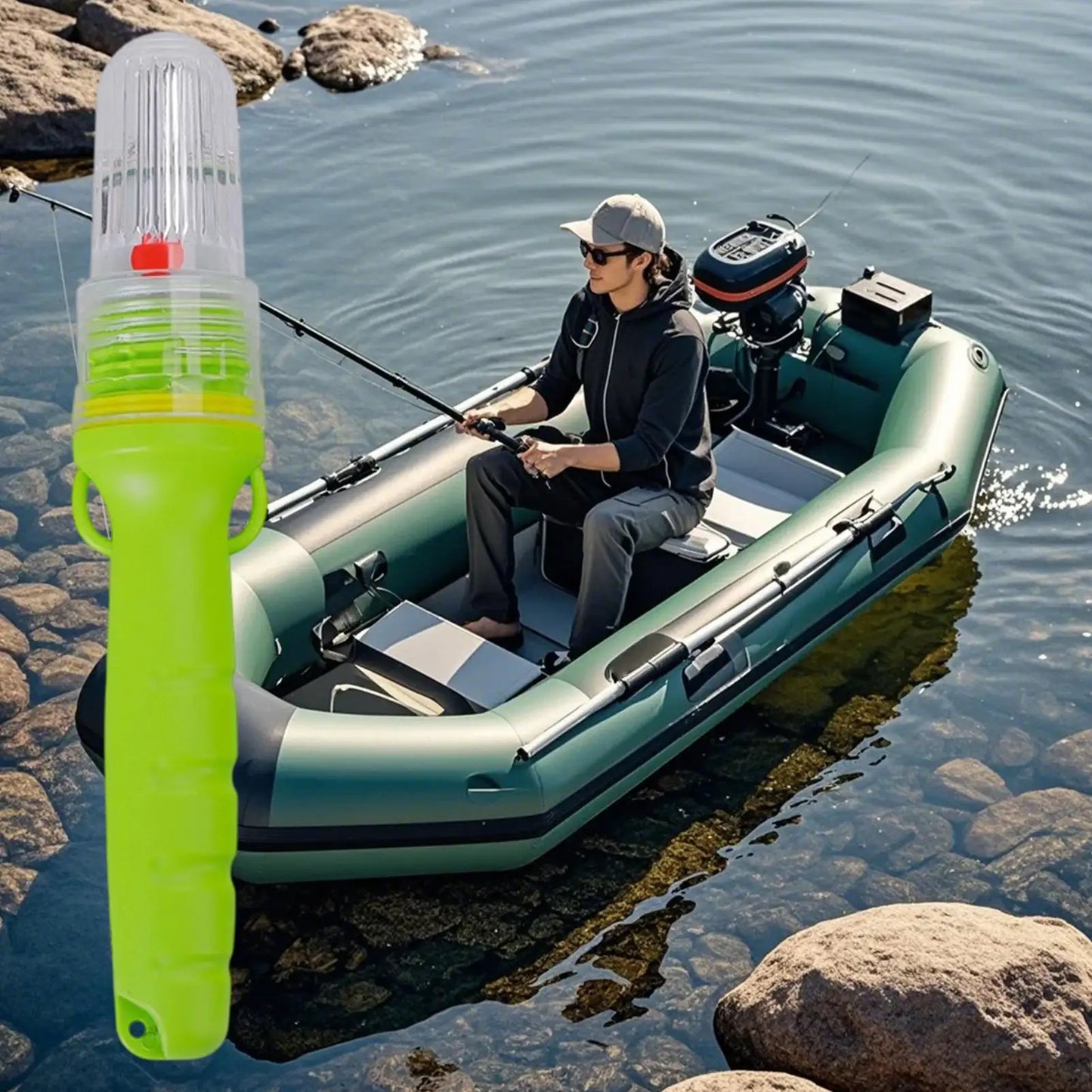 Marine Electronic Strobe Flare | Boat Kayak Safety Signal