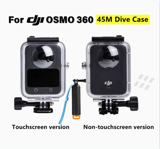 45m Waterproof Dive Case for DJI Osmo 360 | Protective Housing Waterproof Camera Housing Oasis Select