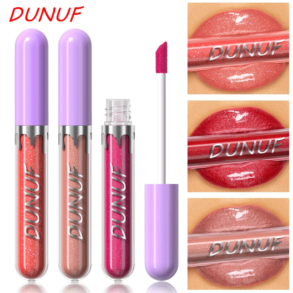 DUNUF Pearl Lip Gloss – Moisturizing, Waterproof & Long-Lasting