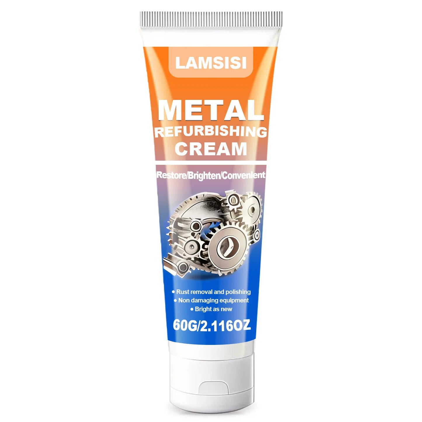Metal Refurbishing Cream 60g – Polish, Restore & Protect Metals