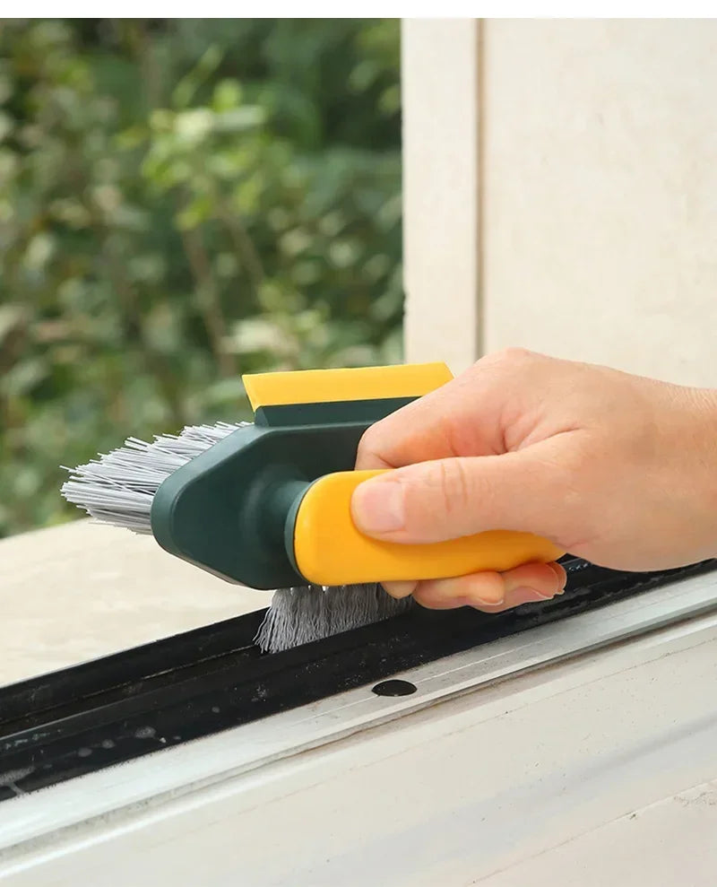 4-in-1 Grout & Gap Cleaning Brush | Tile & Bathroom Scrubber Gap Cleaning Brush Peaceful Pleasures Health and Wellness