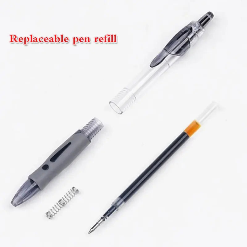 Retractable Gel Pens Set 6/13pcs – Black Red Blue Ink 0.5mm