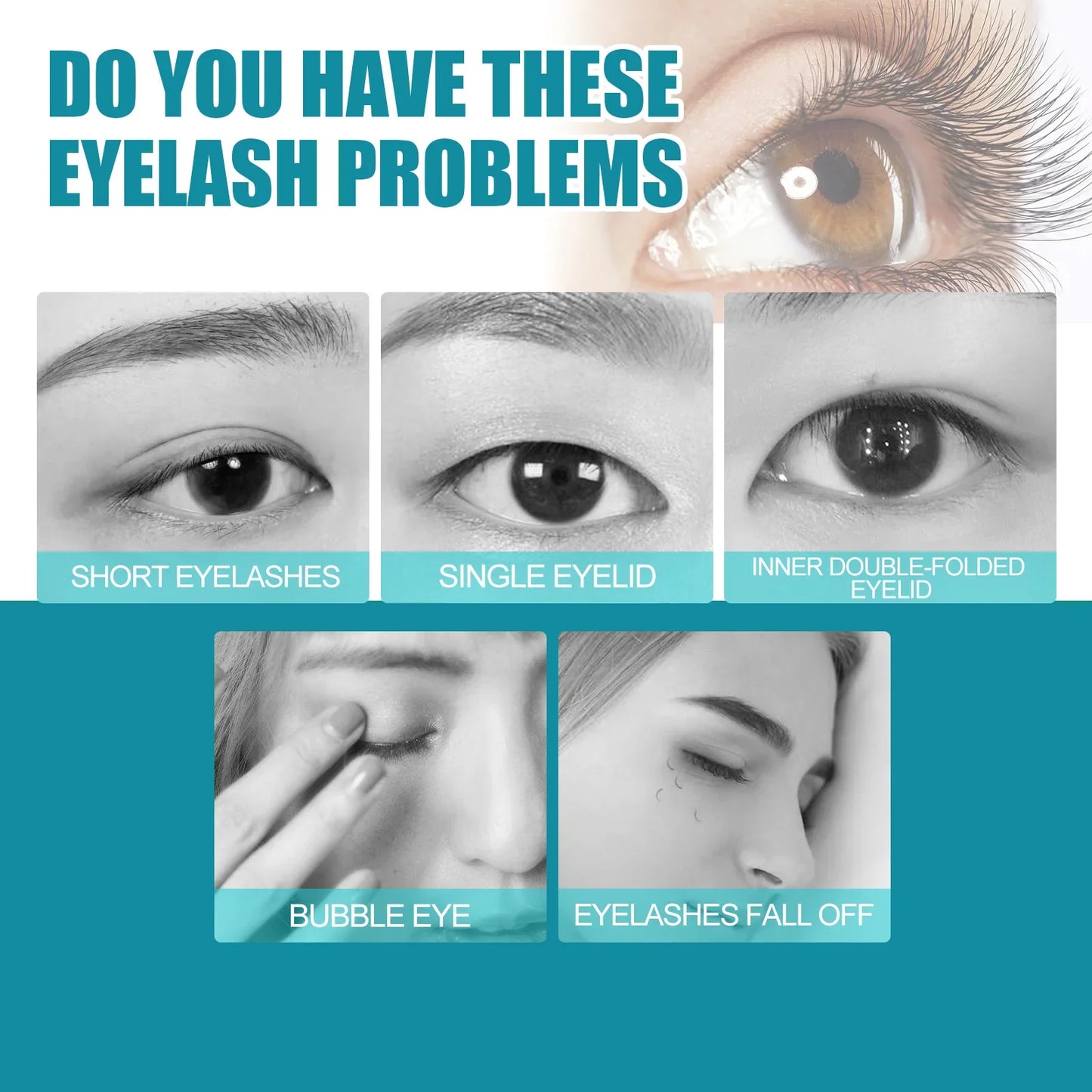 EELHOE Eyelash Glue – Quick Dry, Low Irritation Lash Adhesive