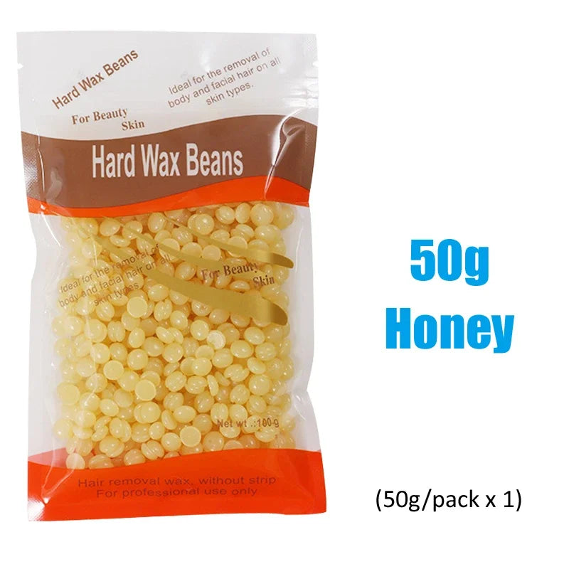 Hard Wax Beans 50/200/500g – Painless Body Hair Removal