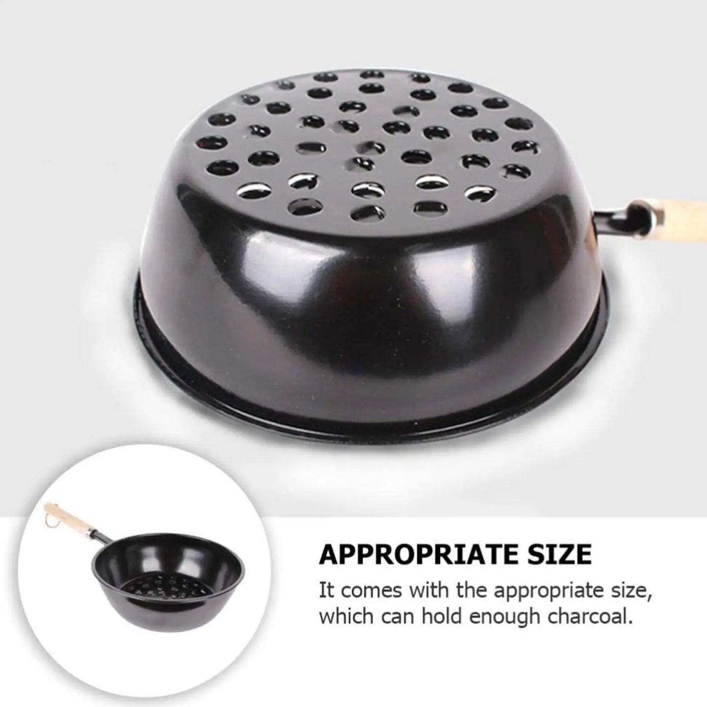 Charcoal Starter Basket – Hollow Airflow for BBQ & Camping Charcoal Fire Starter Peaceful Pleasures Health and Wellness