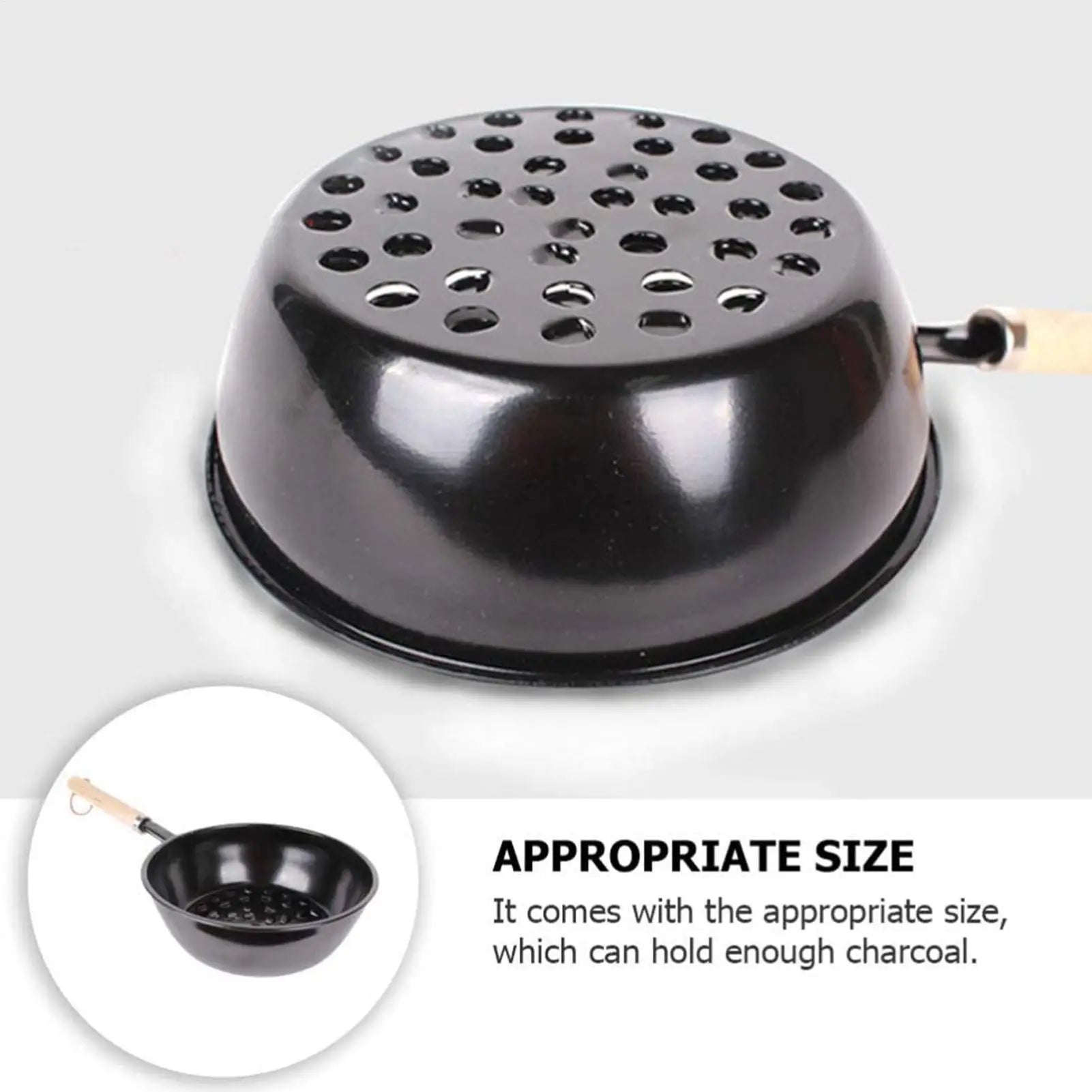 Charcoal Starter Basket – Hollow Airflow for BBQ & Camping Charcoal Fire Starter Peaceful Pleasures Health and Wellness