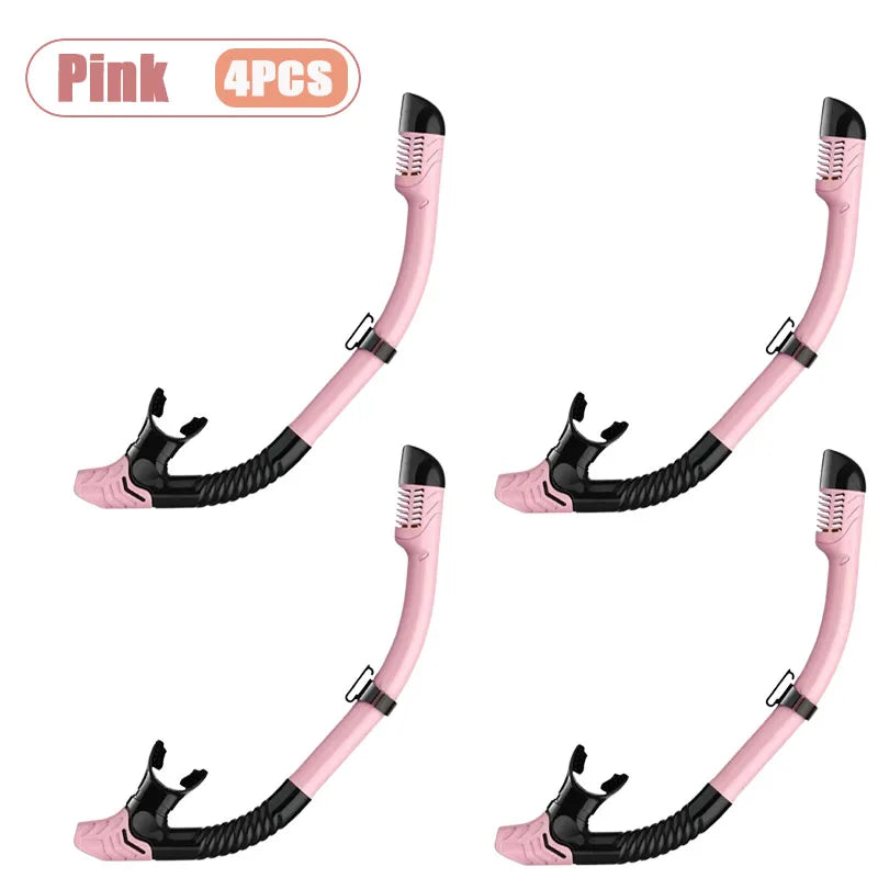 Dry Top Snorkel for Adults – Anti-Leak, Purge Valve & Soft Mouthpiece