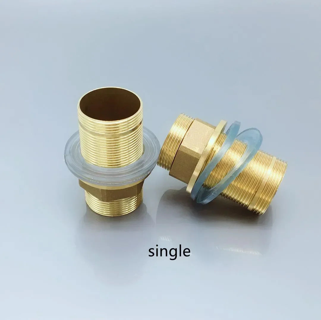 Brass Faucet Base Nut & Pipe Connector – Kitchen & Bathroom