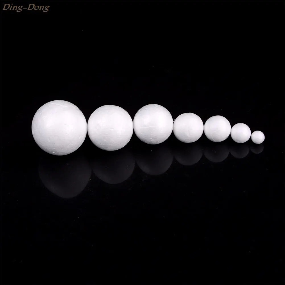Styrofoam Foam Balls 7cm for DIY Crafts & Party Decorations