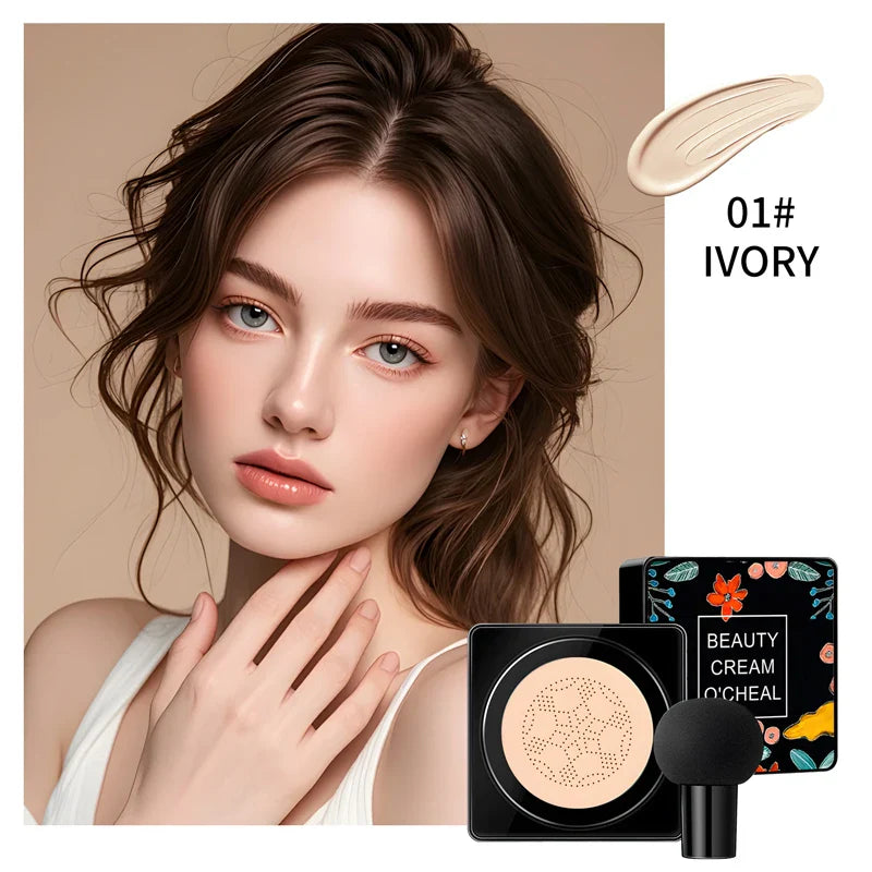 O'CHEAL Mushroom Cushion CC Cream – Waterproof & Oil Control