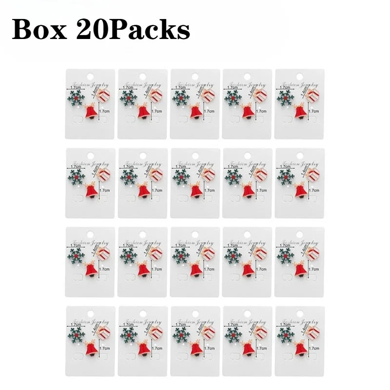 Christmas Brooch Pins – Santa, Elk & Snowflake | 1–20 PCS