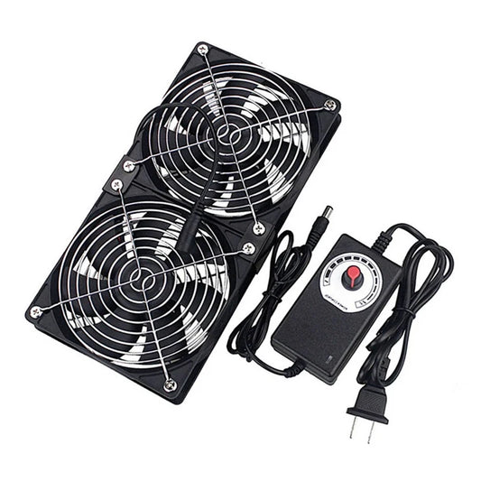 Multifunctional Exhaust Cooling Fan with Switch Cable for PC CPU Server Chassis Router Ventilation Fast Cooling System Peaceful Pleasures Health and Wellness
