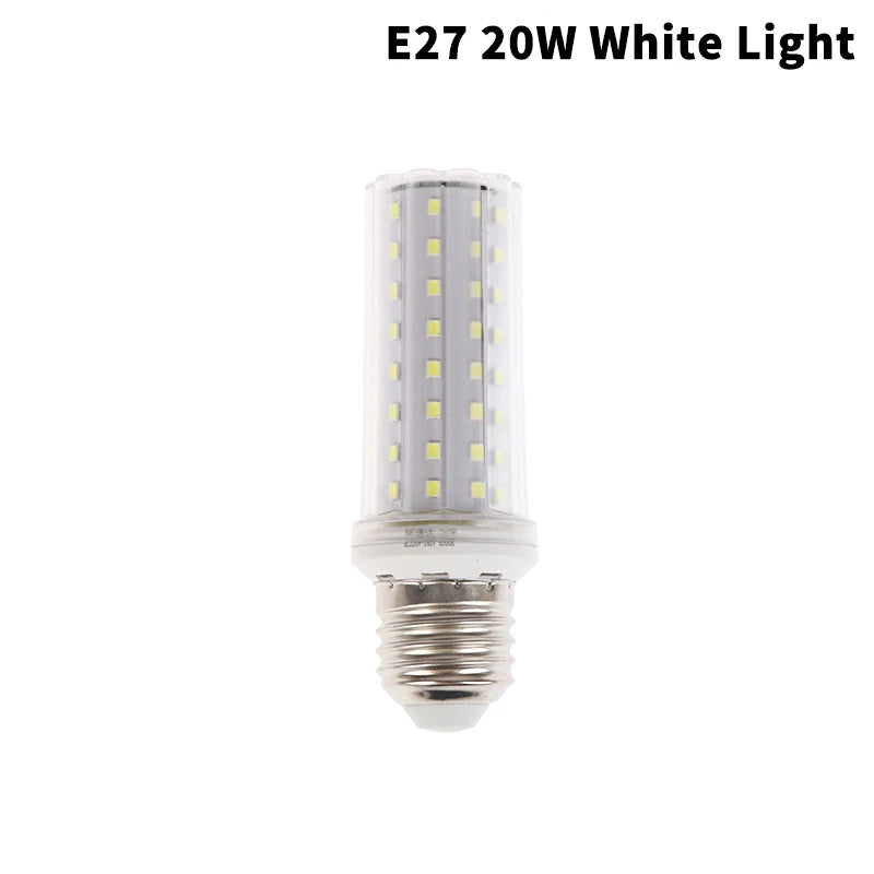 Versatile E27 E14 18W 20W 30W LED Lamp Corn Bulb AC85-265V No Flicker 2835 SMD LED Candle Bulb Corn Lamp Light Bulbs Home Light Peaceful Pleasures Health and Wellness E27 20W