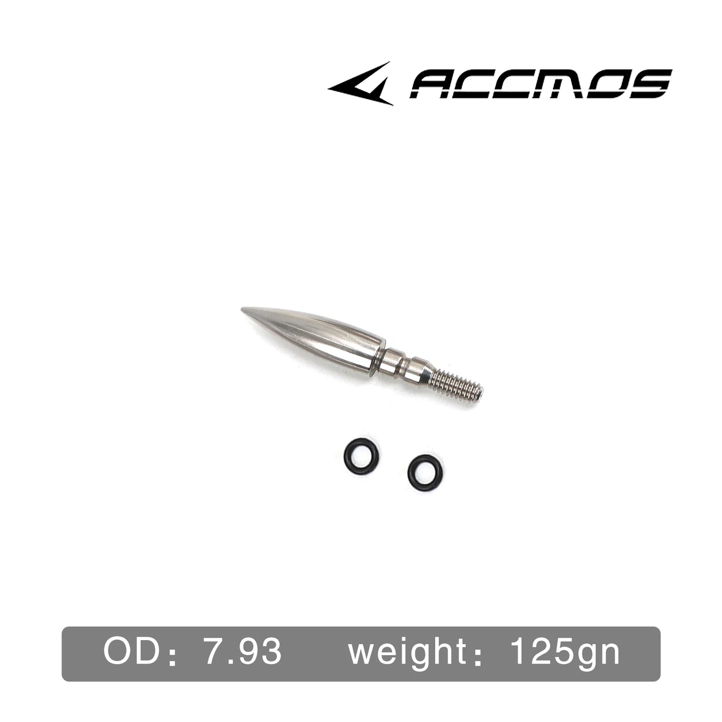 Arrowhead Stainless Steel Archery Replaceable Screw-in Tip 100 125