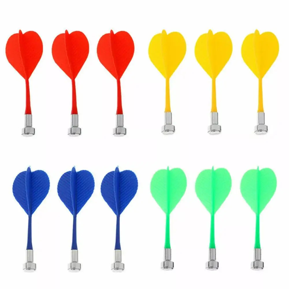 12Pcs Magnetic Darts for Kids and Adults - Indoor Game Peaceful Pleasures Health and Wellness 1set