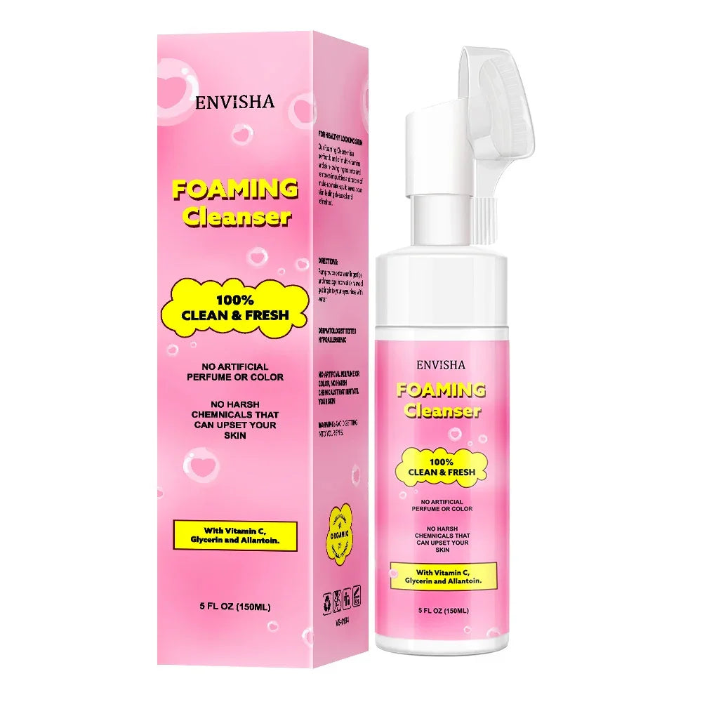 ENVISHA Foaming Cleanser – Oil Control & Pore Minimizing 150ml Facial Cleanser Peaceful Pleasures Health and Wellness Foaming cleanser