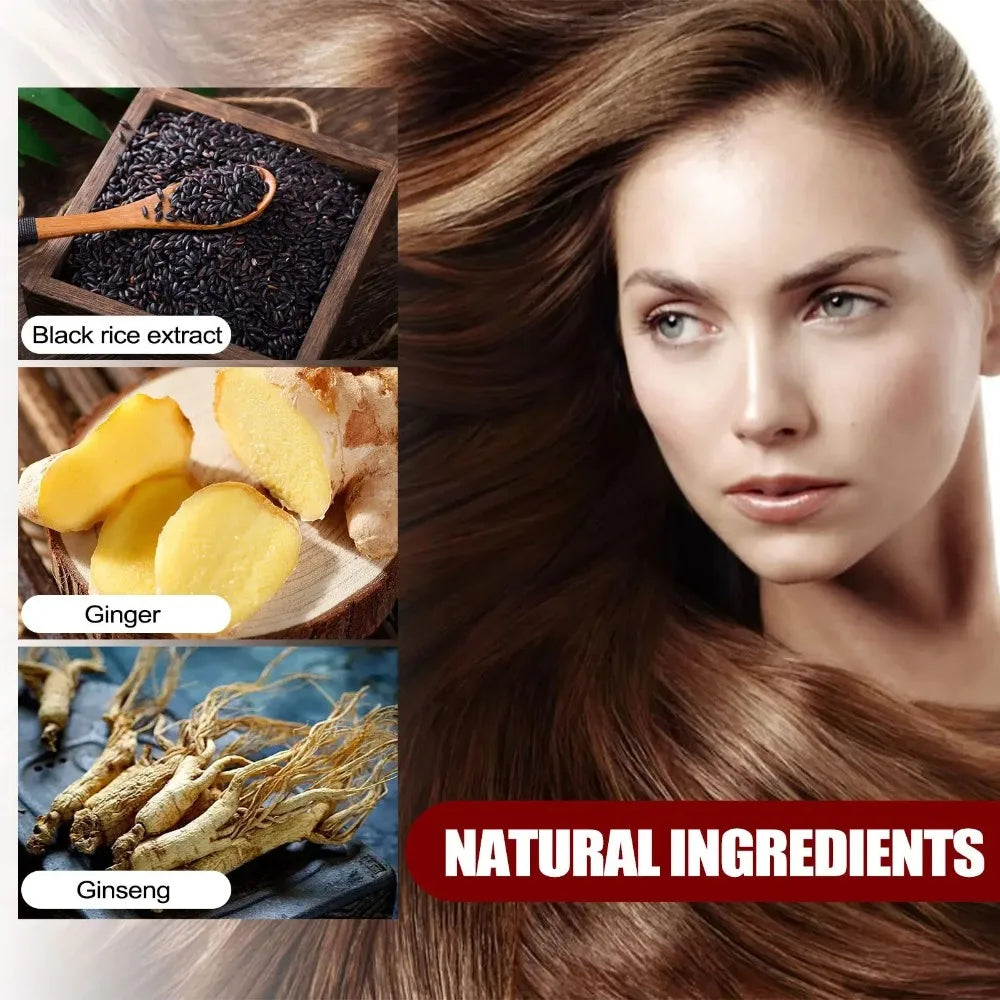 Hair Strengthening Black Essence - Balances Scalp Oil & Unclogs Follicles, Improves Hair Shine. Peaceful Pleasures Health and Wellness