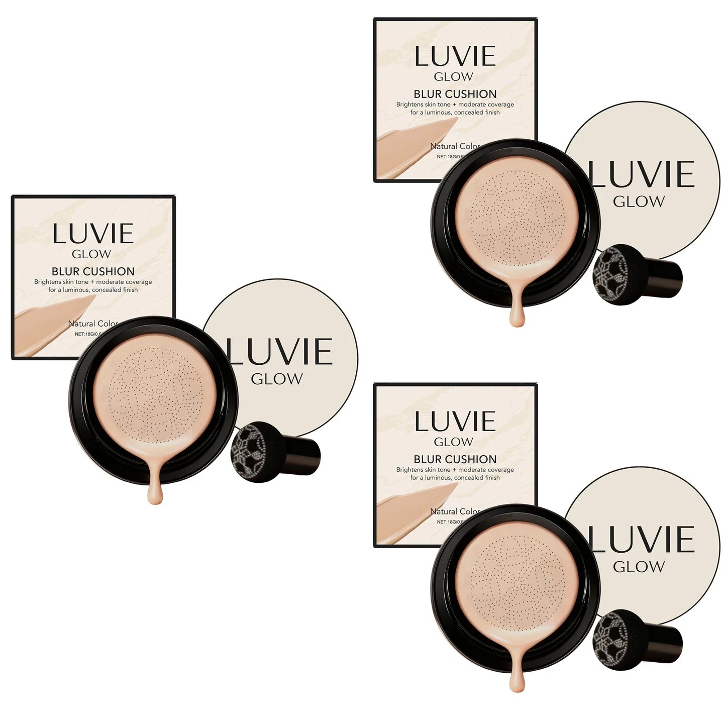 Mushroom Head Air Cushion CC Cream – Waterproof & Oil Control