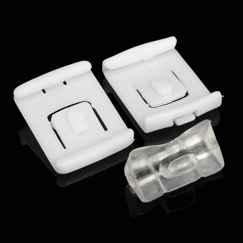 6pcs/set Fastener Rail Runner Clip Bracket Sliders Guide For Audi Seat VW Golf Jetta MK1 MK2 MK3 435881203A 171881213B 191881213 Peaceful Pleasures Health and Wellness