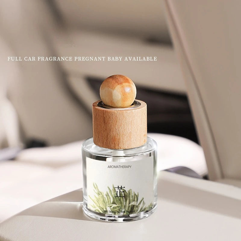 Sandalwood Car Air Freshener | Natural Liquid Scent, 61–90 Days Car Air Freshener Peaceful Pleasures Health and Wellness