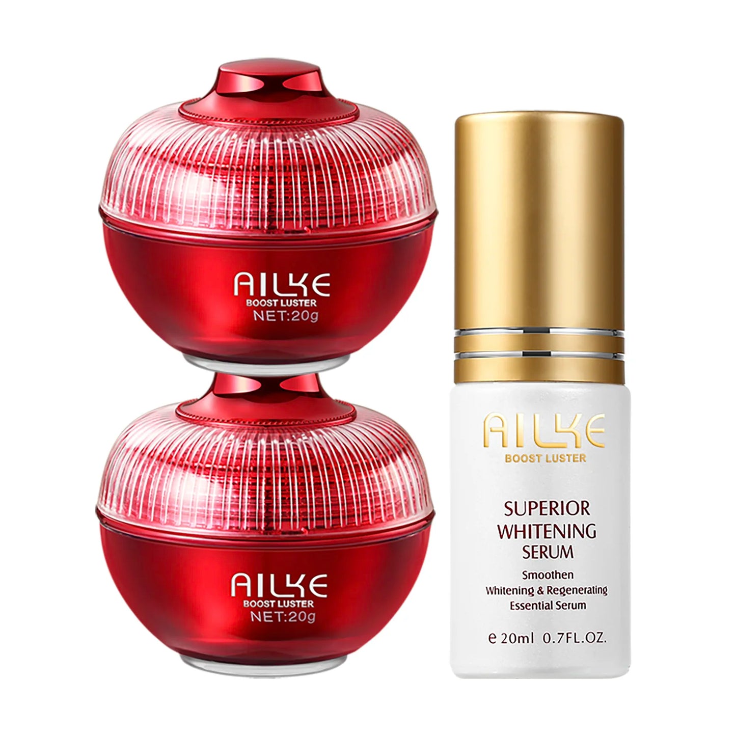 AILKE Brightening Face Care Set – Hyaluronic Acid Dark Spot Serum