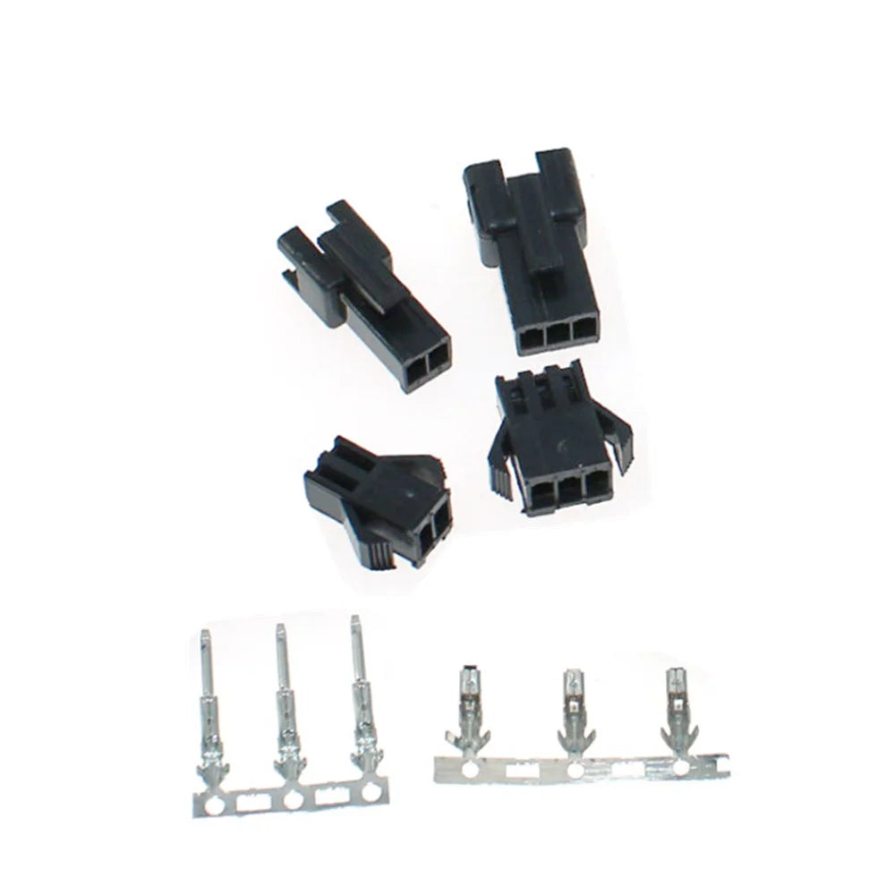 Model Airplane Unmanned Servo Connector 2.54mm JST/SM/JR 2P 3P Battery Charger DuPont Line Connection Terminal Plug Set Peaceful Pleasures Health and Wellness